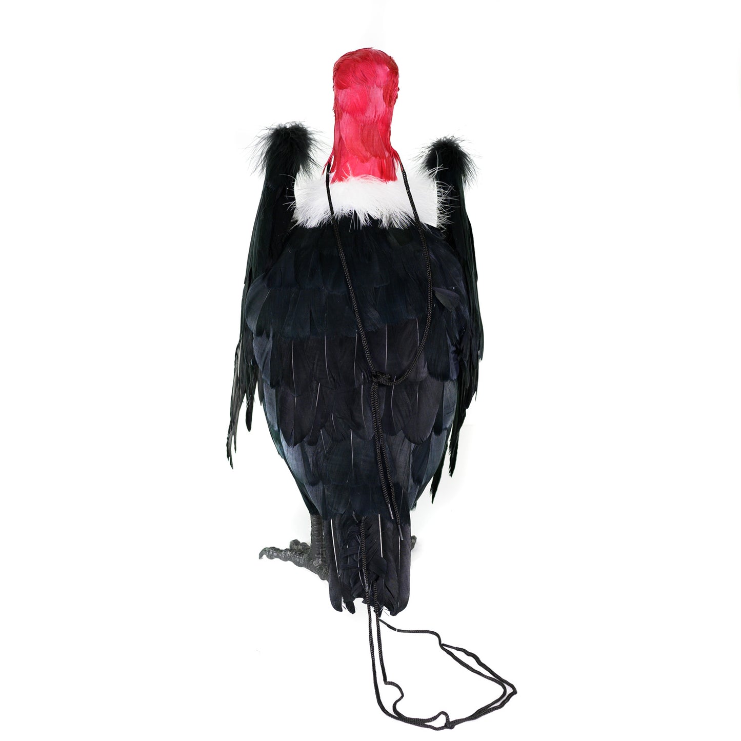 Dead Vulture Effigy 18 inch Tall, Deters Turkey & Black Vultures / Buzzards from Roofs, Trees and Cell Towers