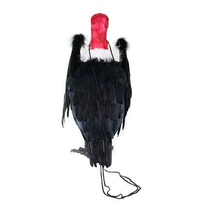 Dead Vulture Effigy 18 inch Tall, Deters Turkey & Black Vultures / Buzzards from Roofs, Trees and Cell Towers