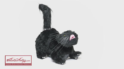 Gull-Cat Bird Deterrent Cat Decoy Devices Black - Keep Birds Away from Boats & Patio
